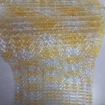 Pleated Lurex Gold