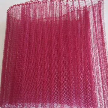 Pleated Maroon